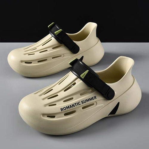 MEN'S DURABLE CLOSED-TOE OUTDOOR CLOGS MUA1809F4F