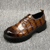 MEN'S LUXURY CROC EMBOSSED SHOES 25884555YL