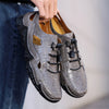 MEN'S ULTRA-LIGHTWEIGHT AND STYLISH CROCODILE-PRINT SHOES MUA1294E0IYL