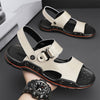 MEN'S OUTDOOR STYLISH LEATHER SANDLES MUA0135G7I