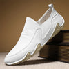 MEN'S MODERN LEATHER SLIP-ON SHOES MUA0570F0I