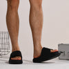 MEN'S COMFY AND STYLISH PLATFORM SLIDERS FOR CASUAL LOUNGING MUA2148G6I