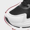 MEN'S SPORTY RUNNING SHOES WITH BREATHABLE MESH SHOES MUA0942F0I