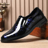 MEN'S BUSINESS FORMAL SHINY SLIP-ON LEATHER SHOES MUA2760E0F