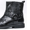 MEN'S VINTAGE LEATHER BOOTS WITH EXQUISITE TEXTURE AND PREMIUM DETAILING MUA1835F9I