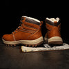 MEN'S INSULATED LEATHER ANKLE BOOTS WITH ALL-TURF GRIP MUA1903G9I