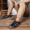 MEN'S COMFORTABLE LEATHER CUSHION SANDALS FOR CASUAL & OUTDOOR 42576162YL
