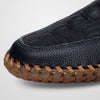 MEN'S LUXURY CROCODILE PRINT LEATHER LOAFERS SHOES MUA2840E7I