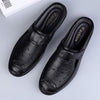 MEN'S PERFORATED BREATHABLE SLIP-ON LOAFER MULES MUA1296F3F