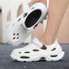 MEN'S THICK-SOLED CLOSED-TOE BEACH CLOGS WITH VENTILATION MUA0895G0F