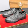 MEN'S HOLLOW OUT BREATHABLE BROGUE DRESS SHOES MUA0913F9F