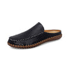 MEN'S LUXURY LEATHER MOC SANDALS SHOES MUA2874E6I