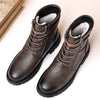 MEN'S COLD RESISTANT AND WARM LACE UP BOOTS  MUA1075G7I