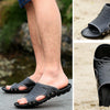 MEN'S LUXURY PU LEATHER SANDALS WITH MODERN COMFORT MUA1615E7I