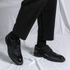 MEN'S FASHION BUSINESS PERFORATED BROGUE LEATHER SHOES MUA2843E5F