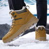 MEN'S STYLISH WINTER ANKLE BOOTS WITH FUZZY LINING MUA1989G2I