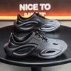 MEN'S BREATHABLE CLOSED-TOE OUTDOOR BEACH CLOG SHOES MUA0798G1F
