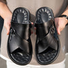 MEN'S LEATHER COMFORT SANDALS 35582012YL