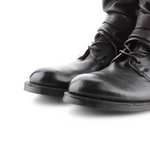 MEN'S CASUAL BELT BUCKLE LACE UP MOTORCYCLE BOOTS 65130346S