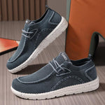 MEN'S LACE-UP COMFORTABLE MESH CASUAL SHOES 62397037S