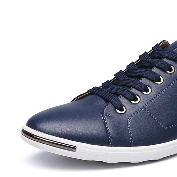 MEN'S LACE UP CASUAL LEATHER SHOES 18931895YL