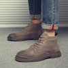 MEN'S STYLISH LACE-UP FLAT MARTIN BOOTS 25622074S