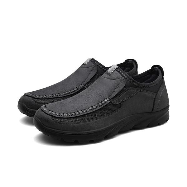 MEN'S THICK SOLED OUTDOOR LEISURE LOAFERS 03185122YL