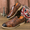 MEN'S STYLISH VINTAGE BROGUE DRESS SHOES 01494288S