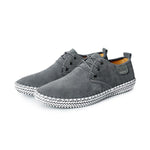 MEN'S SUEDE HAND-STITCHED LACE-UP CASUAL SHOES 53117509S