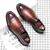 MEN'S RETRO LACE-UP CASUAL WEDDING SHOES 88070022S