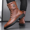 MEN'S RETRO WIDE-LAST NON-SLIP RUBBER-SOLED LACE-UP BOOTS 88083175S