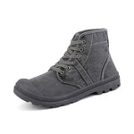 MEN'S RETRO HIGH TOP OUTDOOR CANVAS MARTIN BOOTS 07798785YL