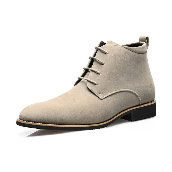 MEN'S STYLISH BUSINESS LACE-UP DESERT BOOTS 73086334S