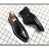 MEN'S LACE UP RETRO WEDDING SHOES 06141061YL