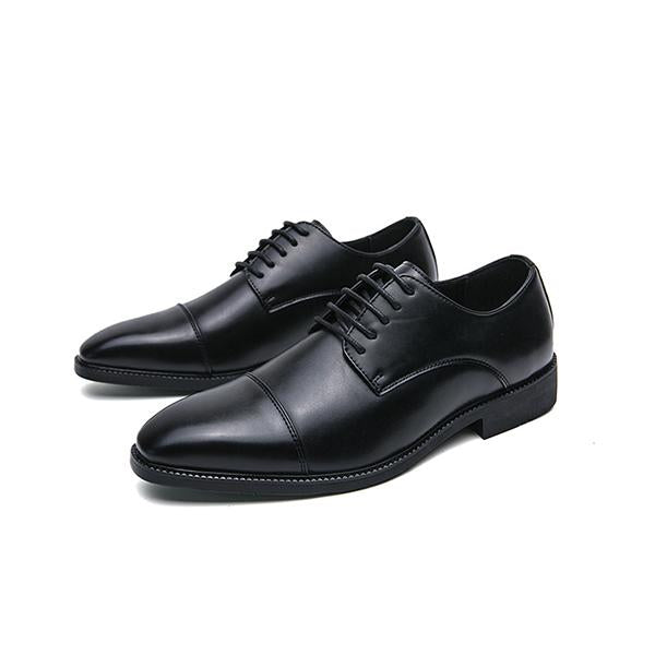 MEN'S RETRO LACE UP BUSINESS LEATHER SHOES 47801378YL