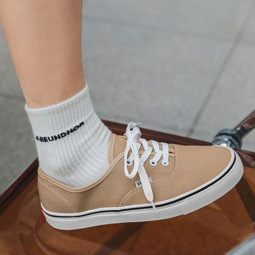 MEN'S CASUAL LACE-UP RETRO CANVAS DECK SHOES 91743432S