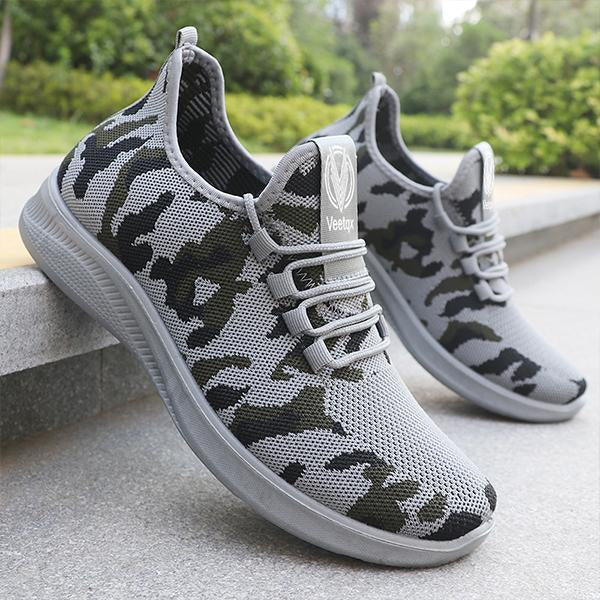 MEN'S CASUAL BREATHABLE FLYING WOVEN SNEAKERS 62705957S