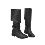 MEN'S MEDIEVAL RETRO KNEE HIGH BOOTS 16073618YL