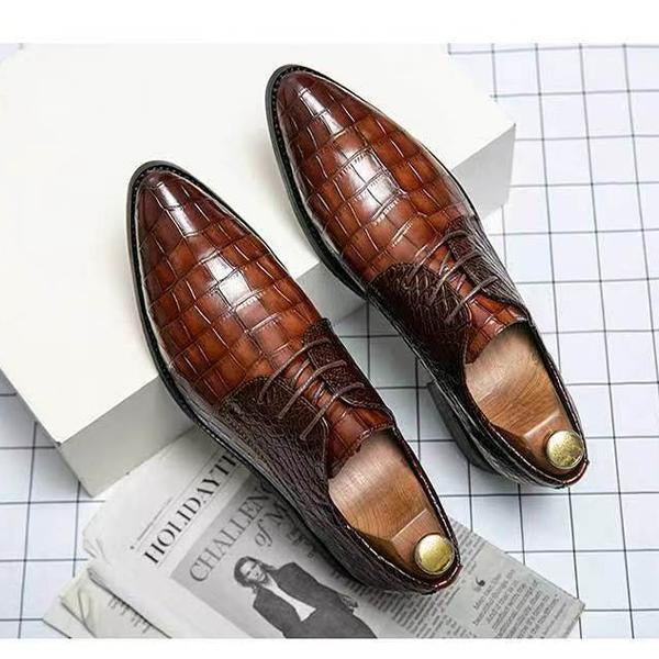 MEN'S LACE UP RETRO FORMAL WEDDING SHOES 47329258YL