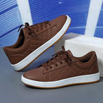 MEN'S DAILY LACE-UP THICK-SOLED CASUAL SNEAKERS 96854608S