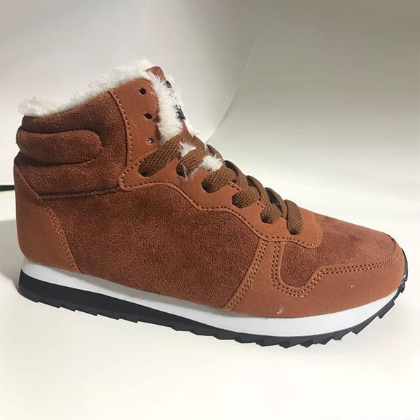 MEN'S LACE-UP PLUSH EVERYDAY WARM SNOW BOOTS 39993935S