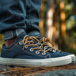 MEN'S LACE UP CANVAS CASUAL SHOES 60281626YL