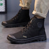 MEN'S RETRO HIGH TOP LACE UP CANVAS SHOES 97234868S