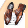 MEN'S SPLICED BUSINESS FORMAL SHOES 53087340S