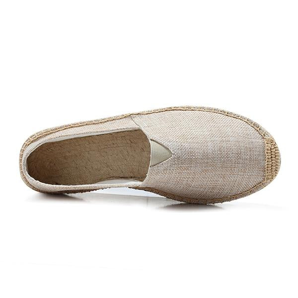 MEN'S RETRO BREATHABLE LINEN CASUAL FISHERMAN SHOES 39048995S