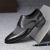 MEN'S BROGUE FASHION HOUNDSTOOTH DRESS SHOES 63097559S