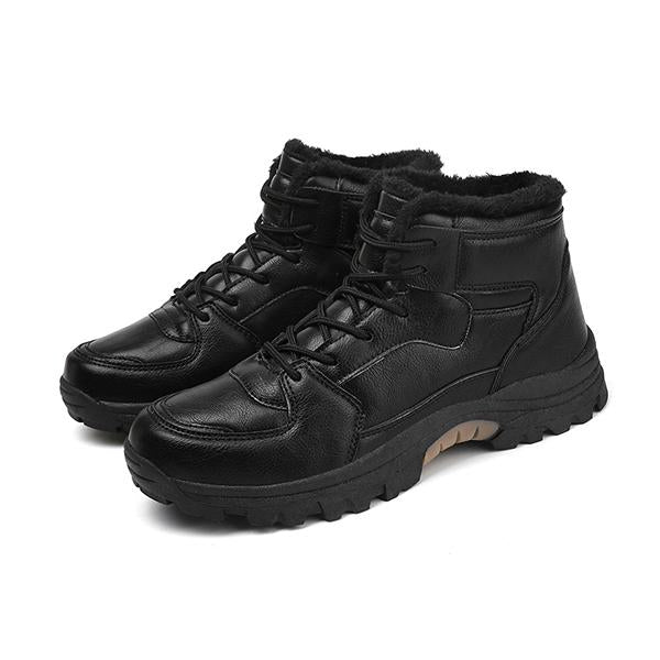 WOMEN'S CASUAL PLUSH LINED SPORTS SNOW BOOTS 17052320S