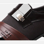 MEN'S BREATHABLE CASUAL WEDDING SHOES 24813225YL