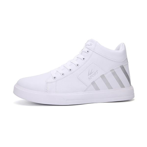 MEN'S CASUAL LACE-UP HIGH-TOP SNEAKERS 87940642S