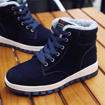 MEN'S THICK COLD RESISTANT LACE UP BOOTS 14570634YL